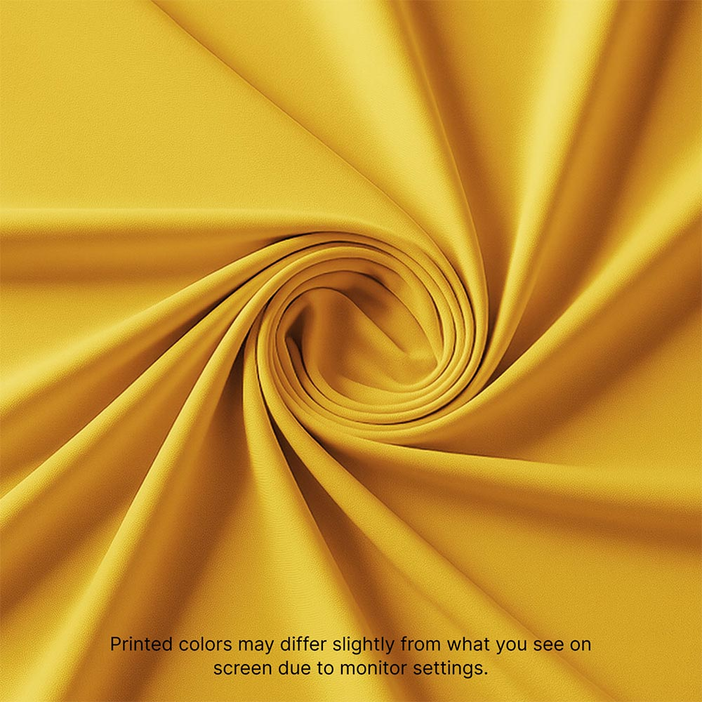 Close-up fabric texture for 8 ft closed-back custom printed trade show table cover material sample