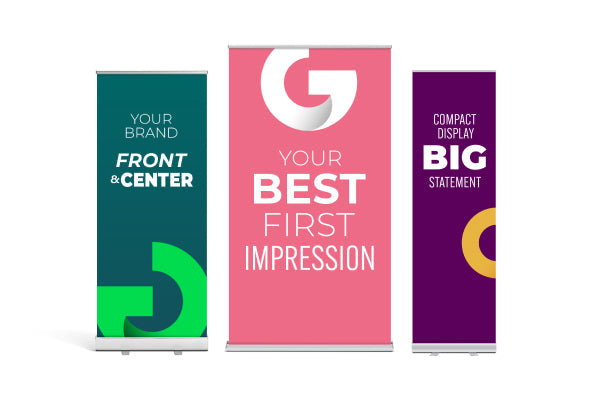 GoVizly Displays Retractable Banner Stand Collection