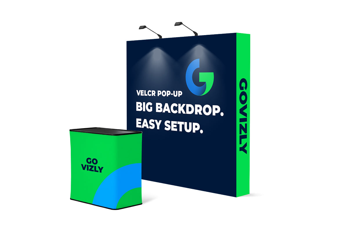 Velcro Fabric Pop-Up Displays