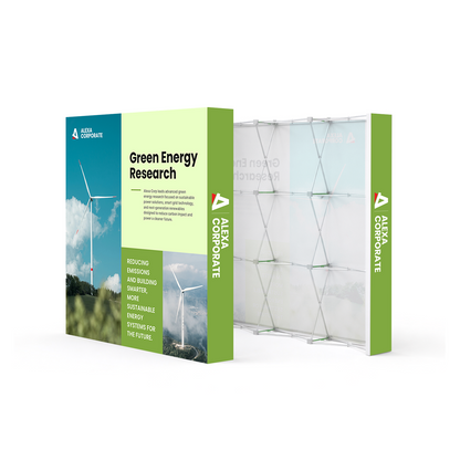 8ft Essential Straight Pop-Up Display