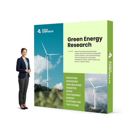 8ft Essential Straight Pop-Up Display