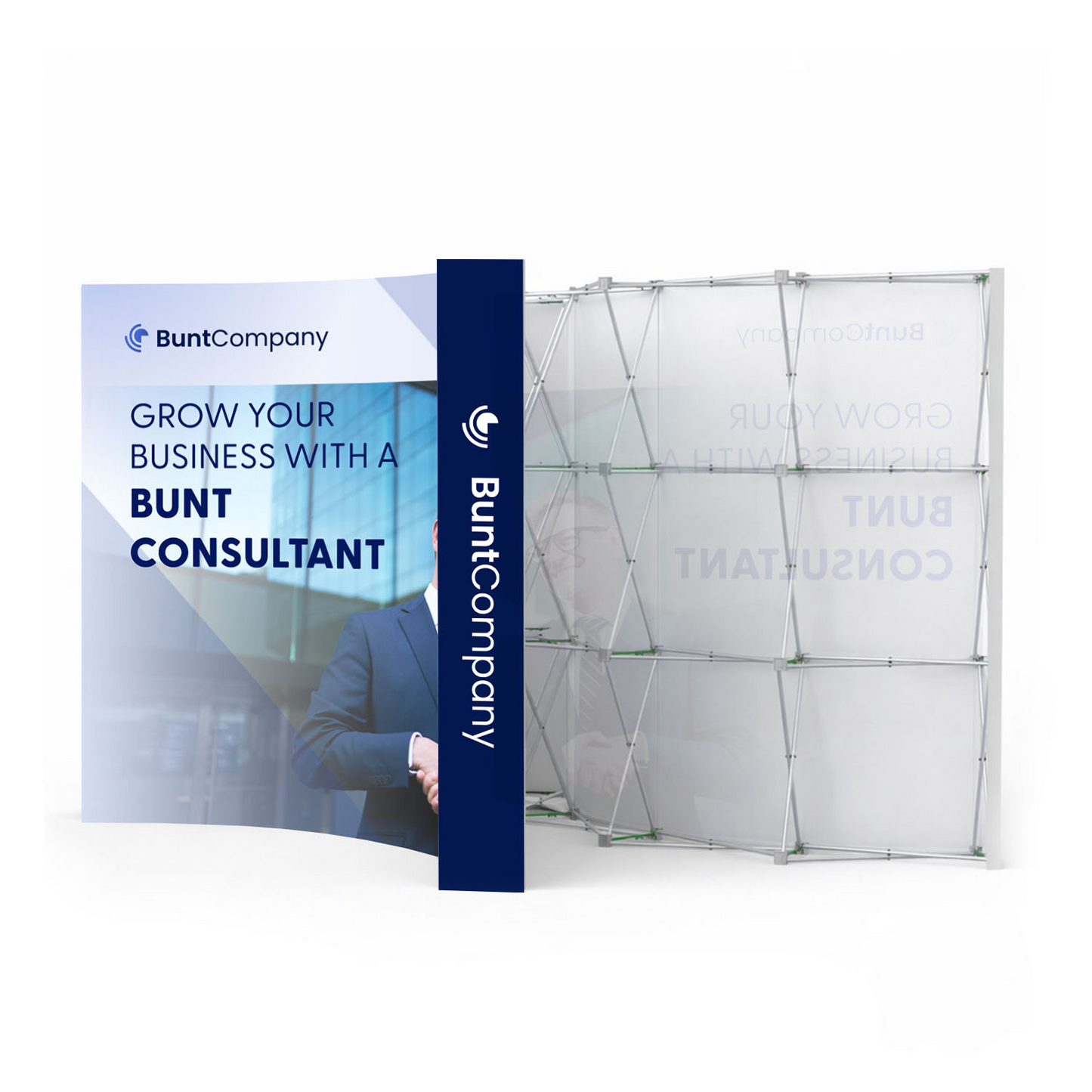 10ft Essential Curved Pop-Up Display