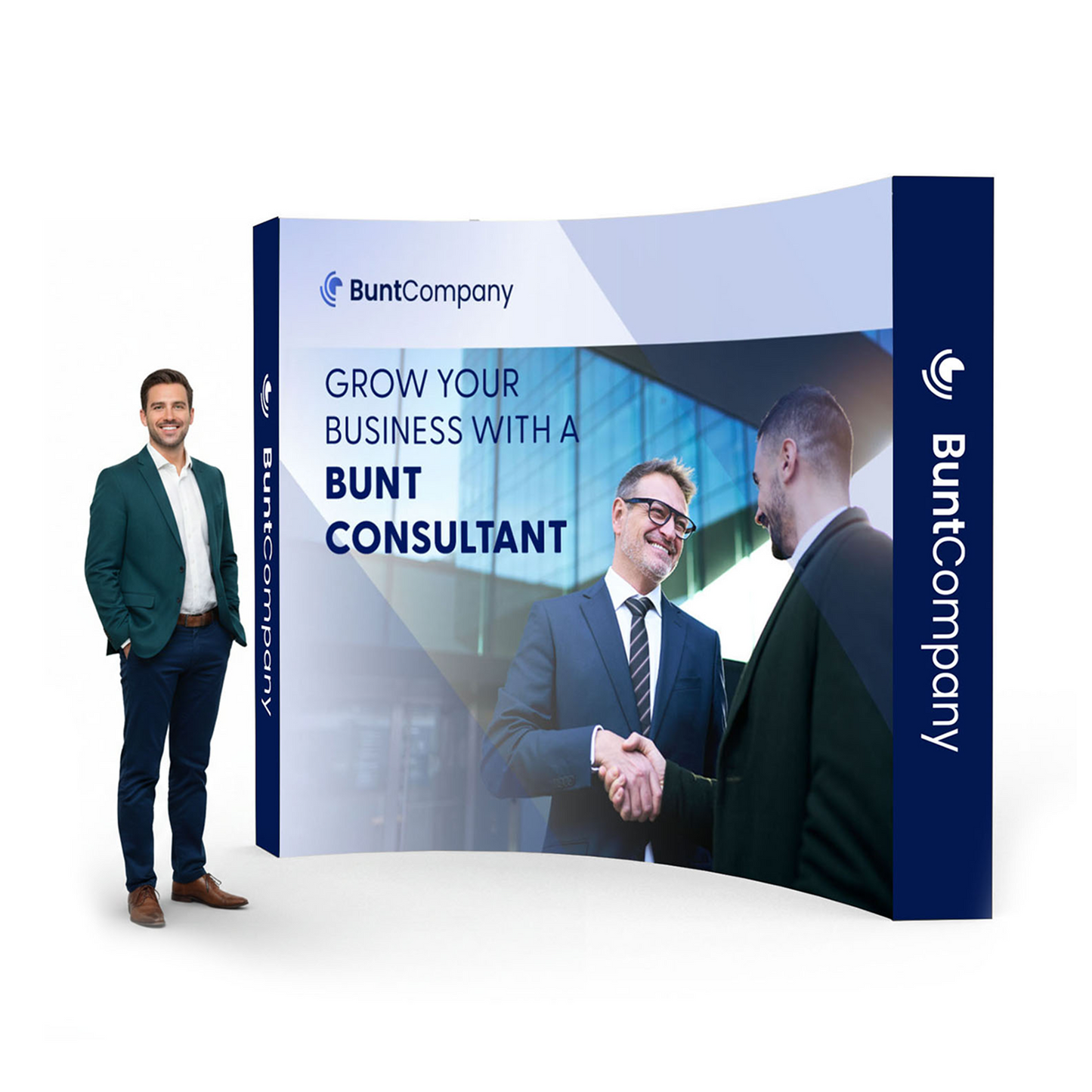 10ft Essential Curved Pop-Up Display