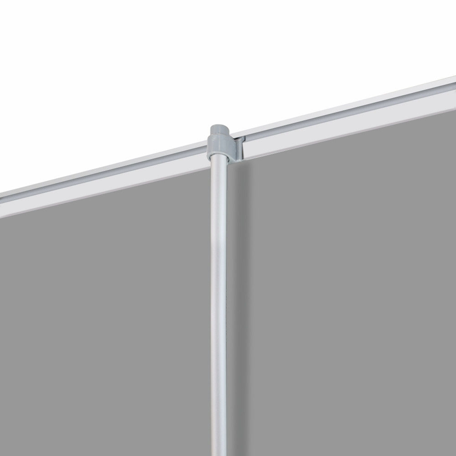 Support pole and base of GoVizly 23x65 retractable banner stand