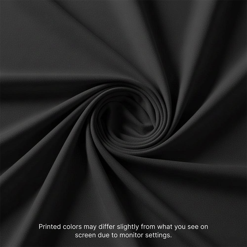 Close-up fabric sample for 8 ft fitted trade show table cover, durable polyester material for custom branding.