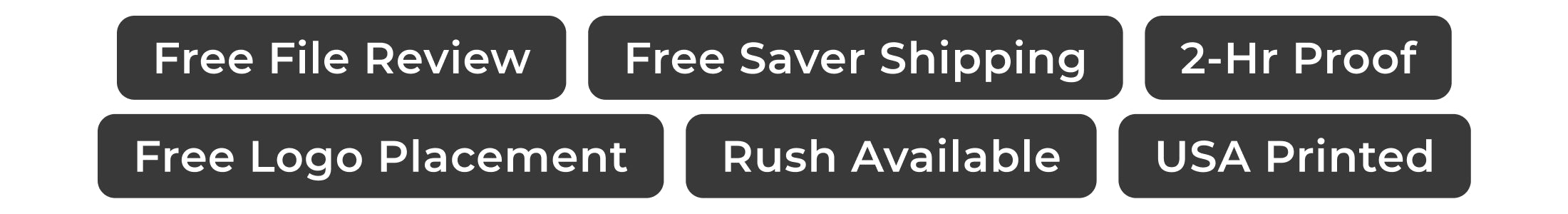 GoVizly Displays custom logo table covers — free file review, free logo placement design, free saver shipping, rush available, 2-hour proof, and USA printed